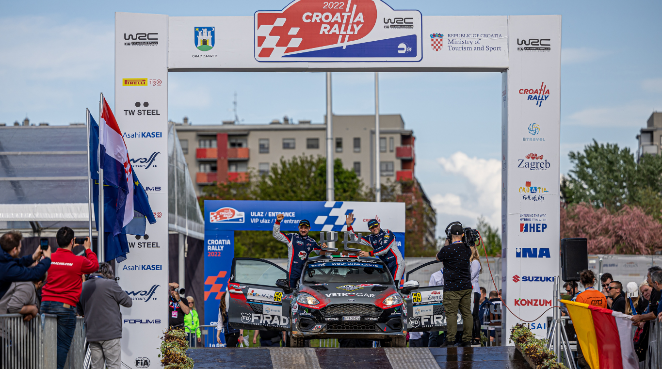 Rally di Croazia: secondo posto per Enrico Brazzoli